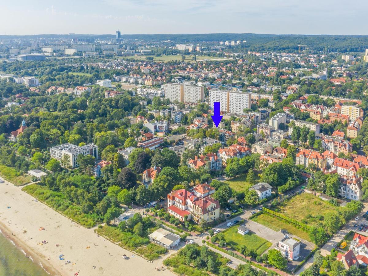 Sopot Grunwaldzka - Parkowa Blisko Plazy Lägenhet Exteriör bild