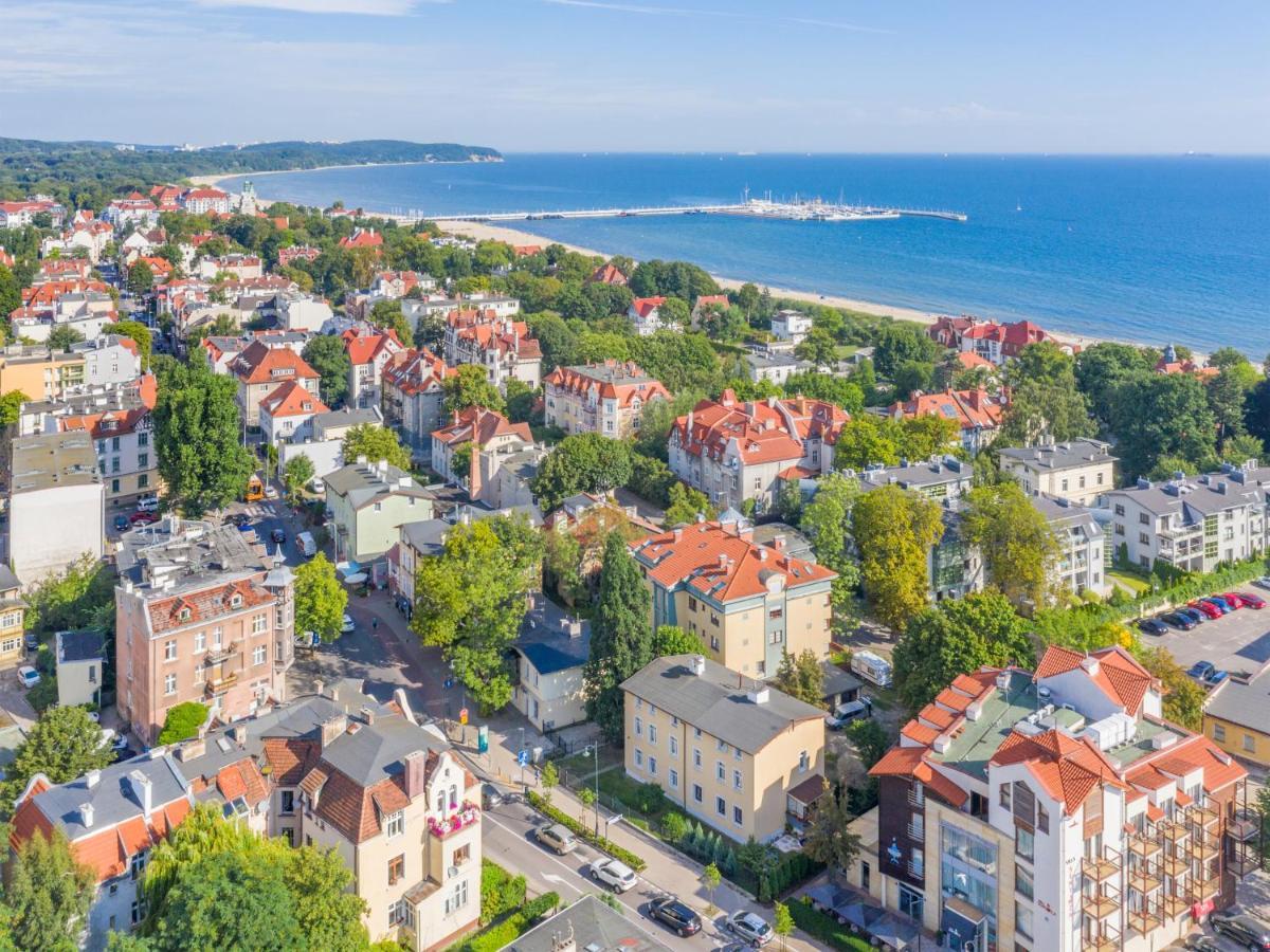 Sopot Grunwaldzka - Parkowa Blisko Plazy Lägenhet Exteriör bild